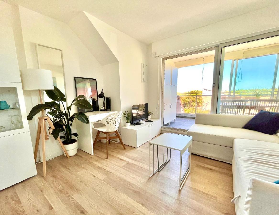 Appartement Entre La Lagune Et La Mer Avec Piscine, Direct Plage, Vue Partielle Mer Saint-Cyprien  Ngoại thất bức ảnh