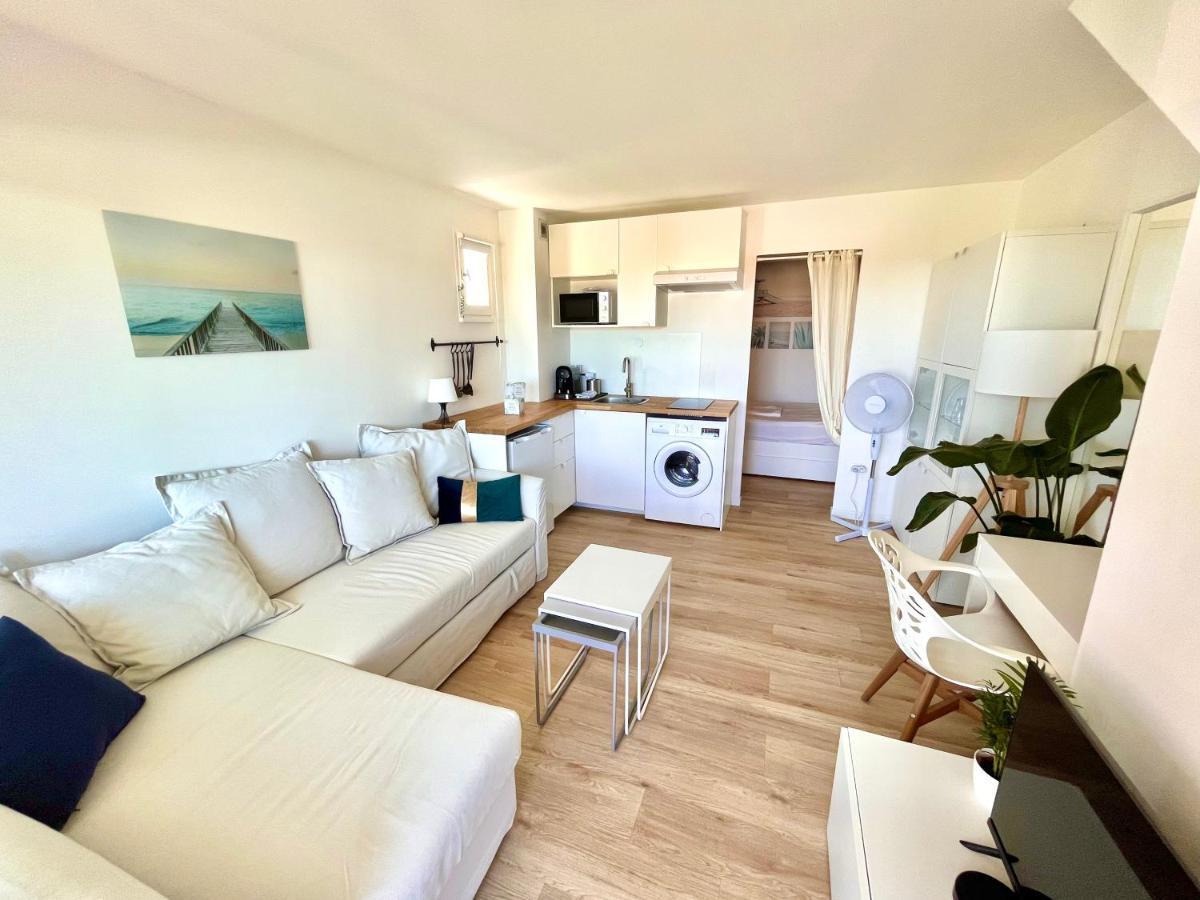 Appartement Entre La Lagune Et La Mer Avec Piscine, Direct Plage, Vue Partielle Mer Saint-Cyprien  Ngoại thất bức ảnh